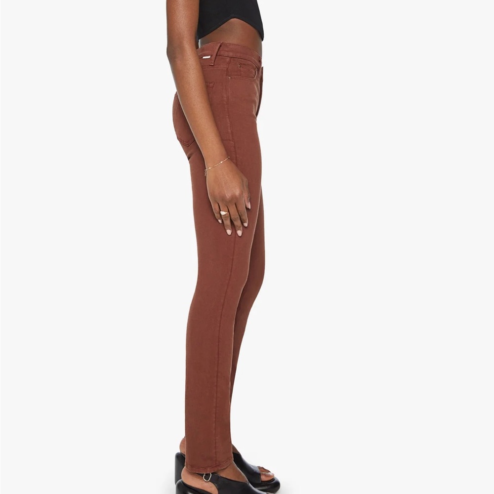 MOTHER The Mid Rise Dazzler Skimp size 29 Fudgesicle - Picture 4 of 6